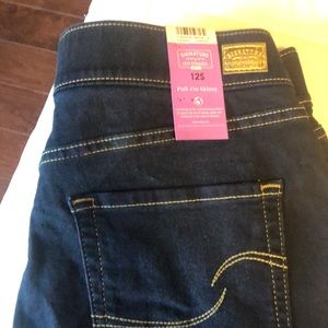 Levi Strauss Pull-on skinny jeans/jegging, sz 12S